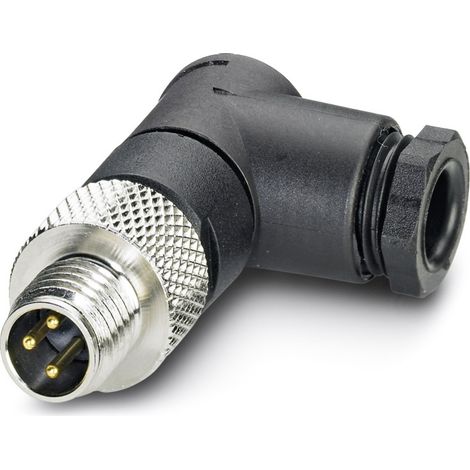Phoenix Contact 1699902 Sensor-/Aktor-Steckverbinder, unkonfektioniert M8 Stecker, gewinkelt Polzah