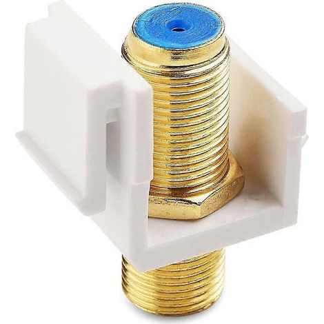 Lot de 5 adaptateurs de prise RG6, adaptateurs de prise coaxiaux (1/5)