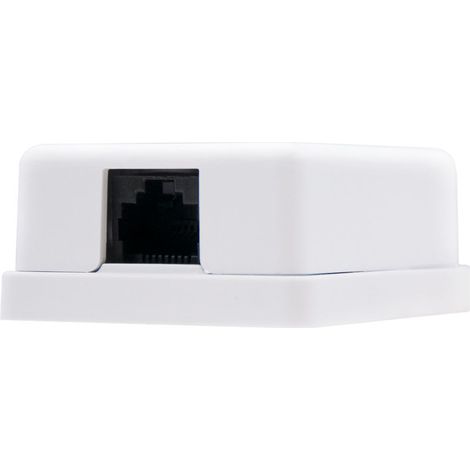 Rosone Rj45 Utp Cat5e Superficie 1 Prendere 10.21.1001