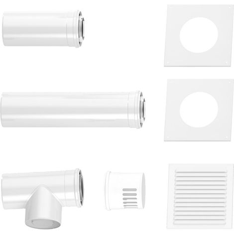 Bosch Accesorio de escape FC-Set80-C53x Kit de ampliación C53x, d:80/125mm, 7738112552