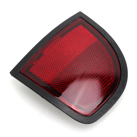 Panneau réflecteur rouge pour pare-chocs arrière des modèles Mitsubishi L200 Triton ML MN de 2005 à 2015 (côté gauche) 8355A015 (1/5)