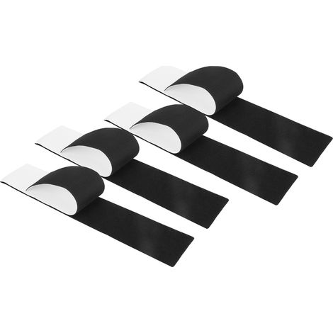 Attache auto-agrippante pour plaque d'immatriculation, 10 cm, résistante aux hautes températures, dos adhésif, sangle de fixation pour voiture. (1/5)