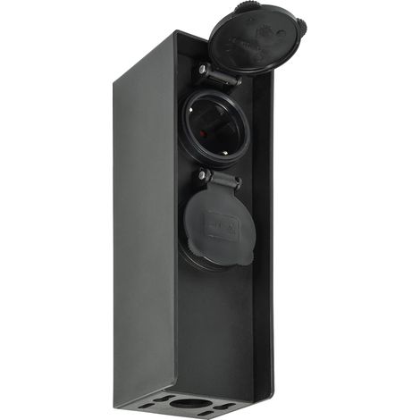TORRETTA DA GIARDINO PER CONNESSIONI ESTERNE cm 23 x 6,8 x 7 - art.300190 - ELECTRALINE