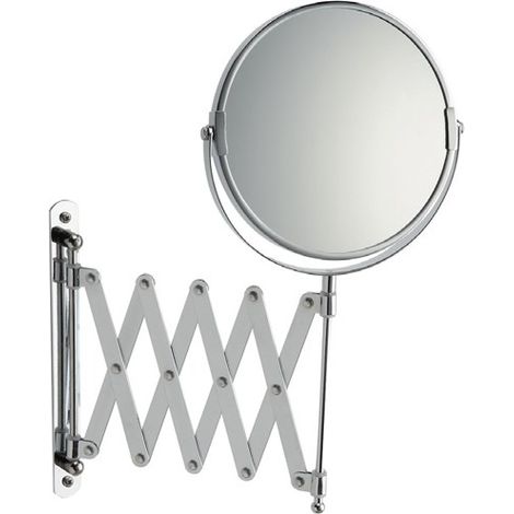 AQUASANIT Specchio ingranditore telescopico cromato codice prod: AV658ACR001 (1/3)