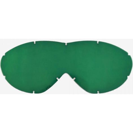 grüne Einzelscheibe für Brillenmaske cross smith sonic moto