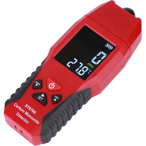 ST9700 Handliches Kohlenmonoxid-Messgerät CO-Gastester Luftqualitätsmonitor Detektor Anzeige (1/5)