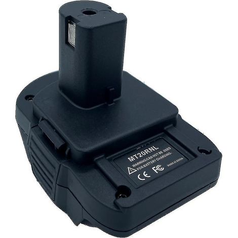 Adaptateur pour batteries lithium-ion 18 V Makita vers batteries lithium-ion 18 V Ryobi P108 P105 ABP1081 (nickel) (1/3)