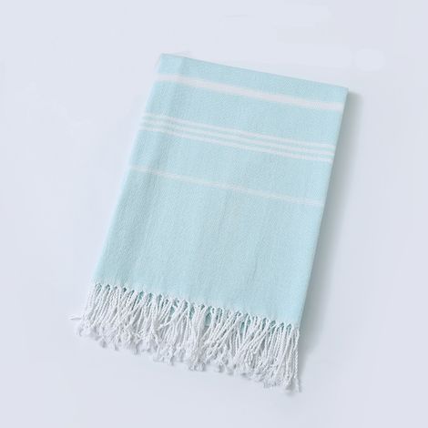 Serviette de Plage XXL Serviettes Drap Bain Grande Anti Sable Coton Piscine Accessoire Draps Beach Towel Sport Vacances Accessoires Voyage Travel Essentials 100x180 Femme Homme Cadeau