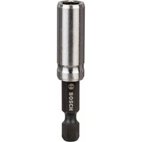 Bosch – Porte-embout de visseuse magnétique 60mm – Aimant permanent pour maintien sécurisé – Queue hexagonale 1/4'' – 2608522316 (1/10)