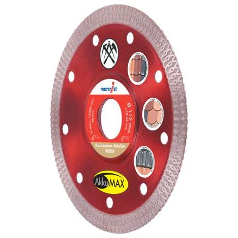Dachpfannen-Trennscheibe RC850 AkkuMax Ø 115x22,23mm