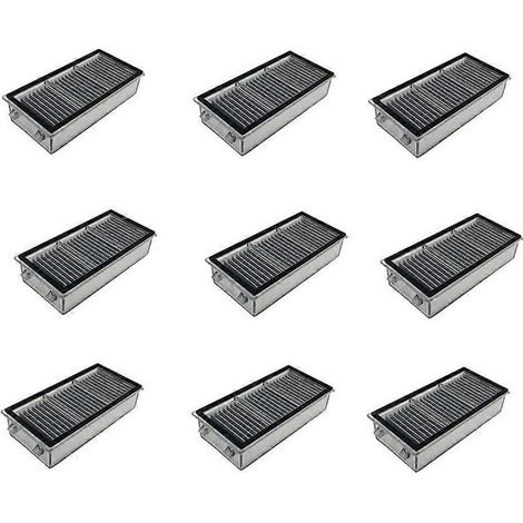 Lot de 9 filtres pour aspirateurs Dreame L40S Pro Ultra / X50 Ultra / L50 Pro Ultra - Pièces de rechange