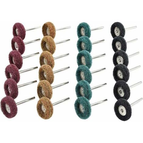 Kit de polissage de perceuse 40 pièces – Accessoires Dremel pour polissage métaux et matériaux non métalliques – Grains 80/150/240/300 (1/5)