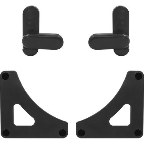 Kit de Rangement pour Support de Table de Caravane Kit de Fixation de sécurité de Table Noir adapté aux Accessoires de Table de Rangement pour Caravane RV Camper (1/5)