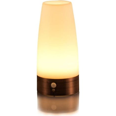Wireless Motion Sensor LED Night Light Battery Powered LED Table Lamp for Kids Nursery Child Room (1/5)