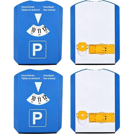 2 Discs of Parking Multifunction with Tools Integrated, Scraper to Glace, Gauge of Depth of Tire and Distributor of Pieces, According to Standards European (1/5)