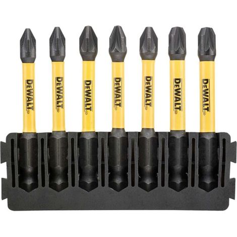 DeWalt Juego de 7 puntas de destornillador FlexTorq Pozi