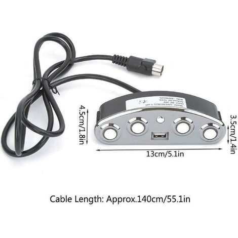 Ortviai Télécommande électrique pour canapé relevable et fauteuil élévateur, double moteur, connecteur droit 5 broches (1/4)