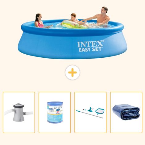 Intex Piscine Easy Set Ronde - 305x76 cm - 5-pièces S194 (1/5)