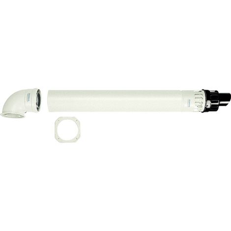 KIT FUMI CON TUBO E CURVA COASSIALE Ø60/100   IMMERGAS