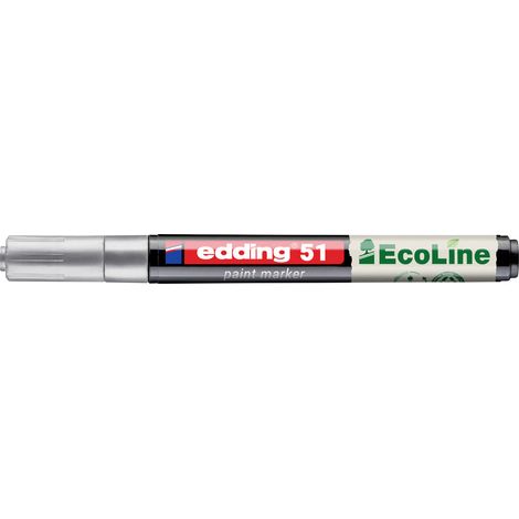 Edding 51 EcoLine 4-51-054 Marqueur peinture argent 1 mm, 2 mm (1/5)