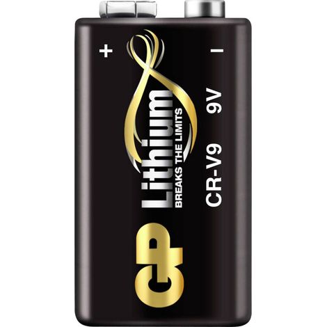 GP GPCR9VPROB Batteria da 9 V Litio 800 mAh 9 V 40 pz.