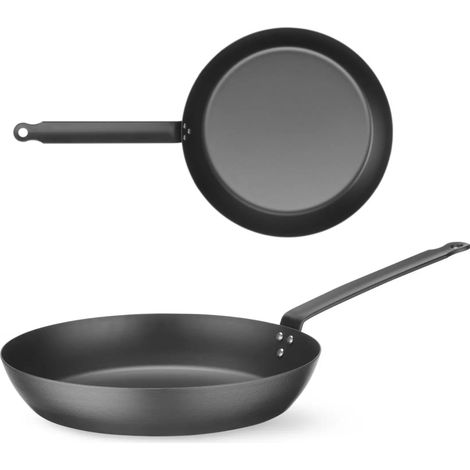 Bratpfanne für alle Herdarten, aus Carbonstahl, Durchmesser 264 mm (1/4)