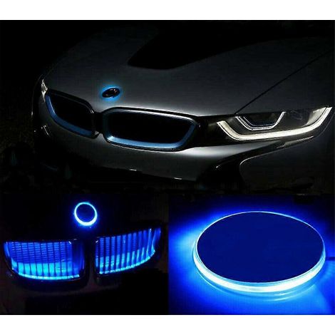 1 LED de fond d'emblème 82 mm 12 V bleu/blanc/rouge pour BMW Série 3, 5, 7 et X (1 pièce) (1/5)