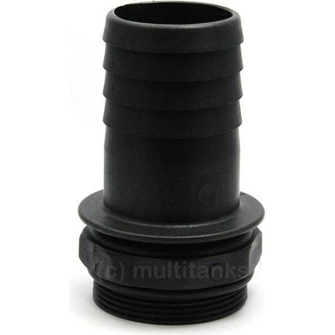 Raccord G2 male cannelé 50mm - male 2'' BSP