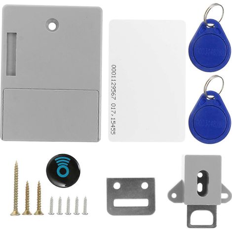Serrure électronique RFID pour tiroir avec sécurité enfant (1/5)