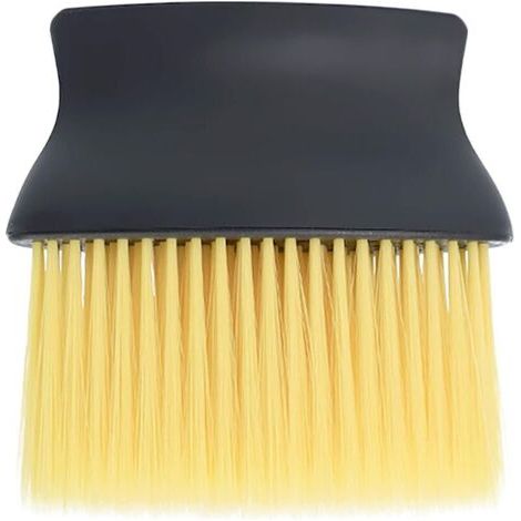 Brosse à poussière intérieure de voiture, brosse à poussière à poils souples, adaptée au tableau de bord, à l'extérieur et au toit ouvrant, jaune. (1/4)