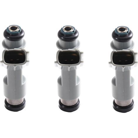 3 injecteurs de carburant 23209-09030 23250-0Q010 23250-0Q030 pour Toyota Aygo, Peugeot 107 et Citroën C1 1.0 (à partir de 2005)