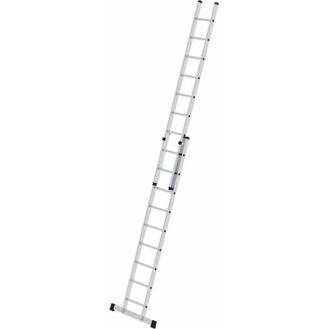 MUNK Schiebeleiter mit Traverse 2x9 Sprossen
