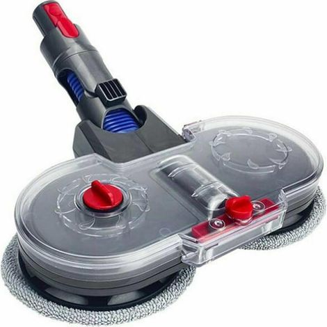 Tête de balai pour aspirateur Dyson V15 V11 V10 V8 V7 - Accessoires de rechange - Avec 6 tampons de nettoyage