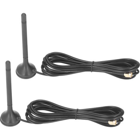 antennes à ventouse à gain élevé 2,4 GHz 3 dBi, étanches, avec connecteur SMA mâle, pour module sans fil de routeur (1/5)