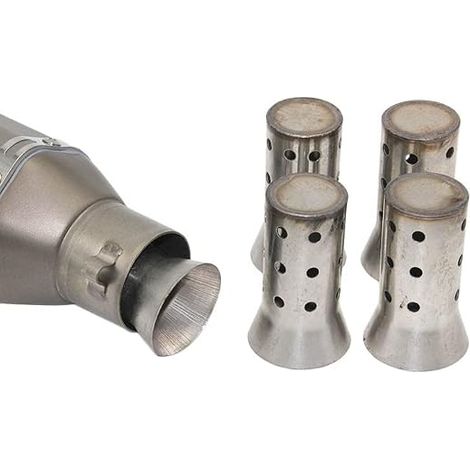 Insert de Silencieux de Moto,Insert de Tuyau de Silencieux d'échappement de Moto Universel de 51 mm Insert d'assemblage de Silencieux de Silencieux de déflecteur (1/5)