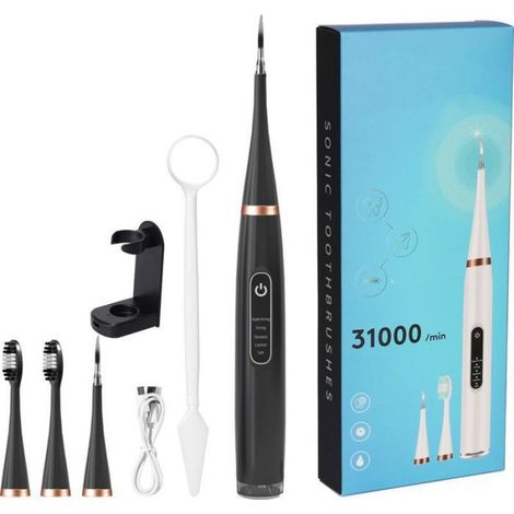 Brosse À Dents Électrique - 31000 Vib/Min - Nettoyage Ultrasons - Pour Soins Dentaires À Domicile - 1 Pièce (1/5)