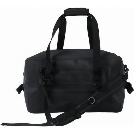Waterproof Saddlebag, Tail Bag, Luggage Bag with Waterproof Zipper and Flexible TPU Structure, Reinforced Handles, Black, 40L (1/5)