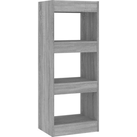 Maison Exclusive - Bücherregal/Raumteiler Grau Sonoma 40x30x103 c