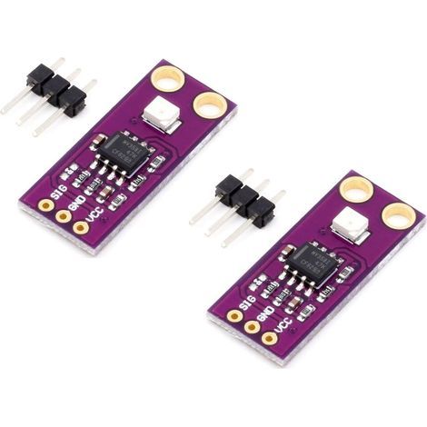 2pcs UV Sensor, 240nm-370nm Detection, GUVA-S12SD Module, Low Power Consumption, For Outdoor Sports (1/5)