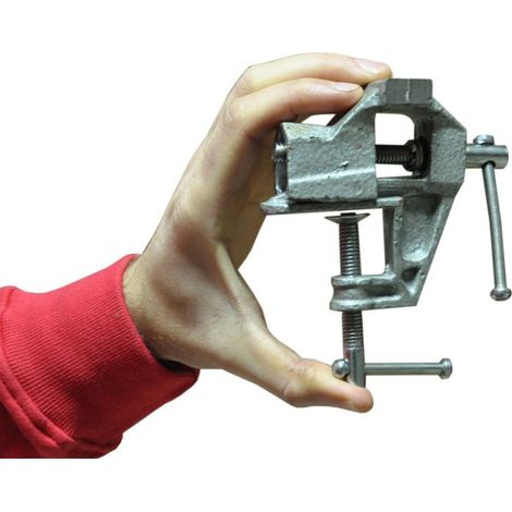 MORSA DA BANCO 50 MM HOBBY IN GHISA FISSAGGIO CON VITE 17506 (1/2)