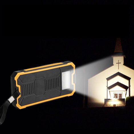 Kit DIY de batterie portable 20000mAh avec charge rapide et double USB - Coque jaune (1/5)