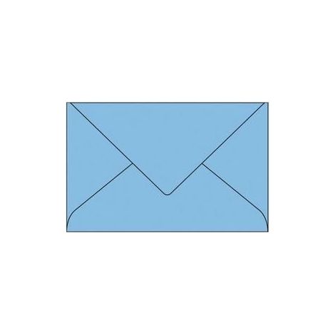 Enveloppes - CLAIREFONTAINE - POLLEN - 90x140mm - Couleur bleu lavande - Paquet de 20