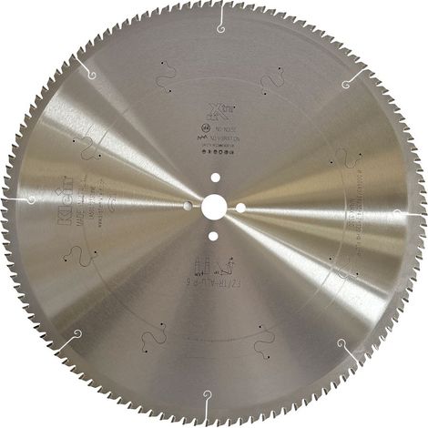 Lama circolare HW ultra precise per alluminio e PVC D=500, d=30, B/c=4,0/3,4, Z (Nr. denti)=120, Fori trasc.=2/11/63+2/10,5/70 LC500.12130 KLEIN (1/2)