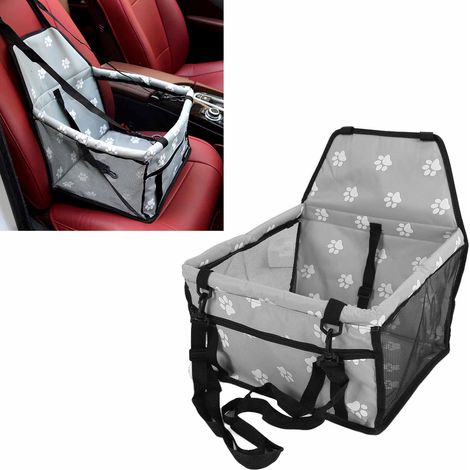 Tapis de rangement de voiture imperméable à motif pattes d'ours, pour animaux de compagnie, avec tige de support. (1/5)