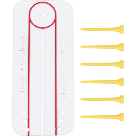 Miroir d'entraînement de golf pour alignement et putting - Accessoire d'aide à l'entraînement de swing (1/5)