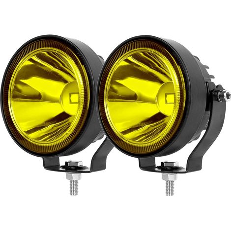 2pcs 30W 4 pouces LED POD pour camion hors route 4WD SUV Boat conduite autonome antibrouillard retour lampe de travail LED (1/5)
