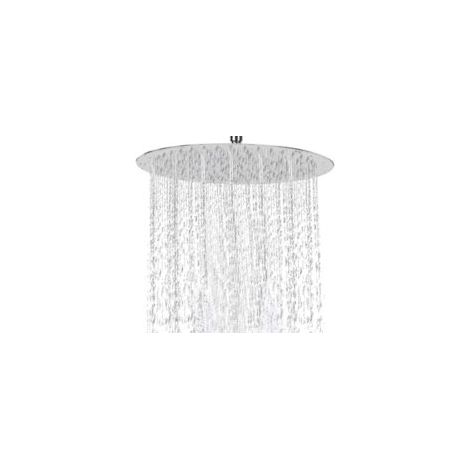 Cabezal de ducha de acero inoxidable 304 de alta presión y bajo consumo de agua (20 cm de diámetro) - Crezuo (1/4)