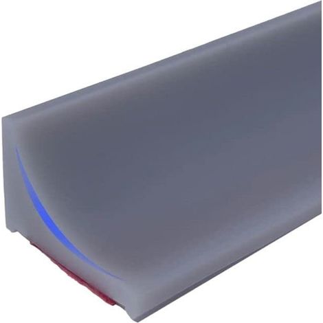 Barrière Douche Silicone 1M, Anti-Débordement, Joint d'Étanchéité (1/5)