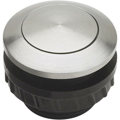 Grothe 62000 Klingeltaster 1fach Edelstahl 12 V/1,5 A (1/3)