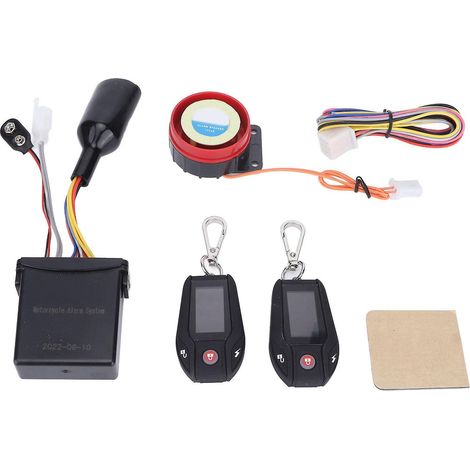Dispositivo antirrobo para ATV con carcasa negra multifunción
